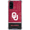 University of Oklahoma Split Jersey Galaxy S20 FE Clear Case